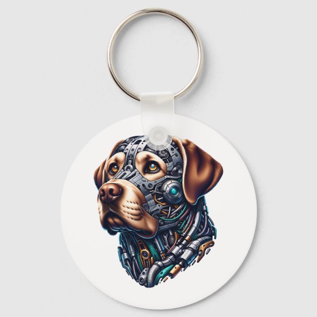 Chaveiro Labrador Lover Android Inspirou Arte (Frente)