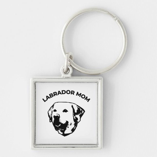 Chaveiro Labrador Mãe (Frente)