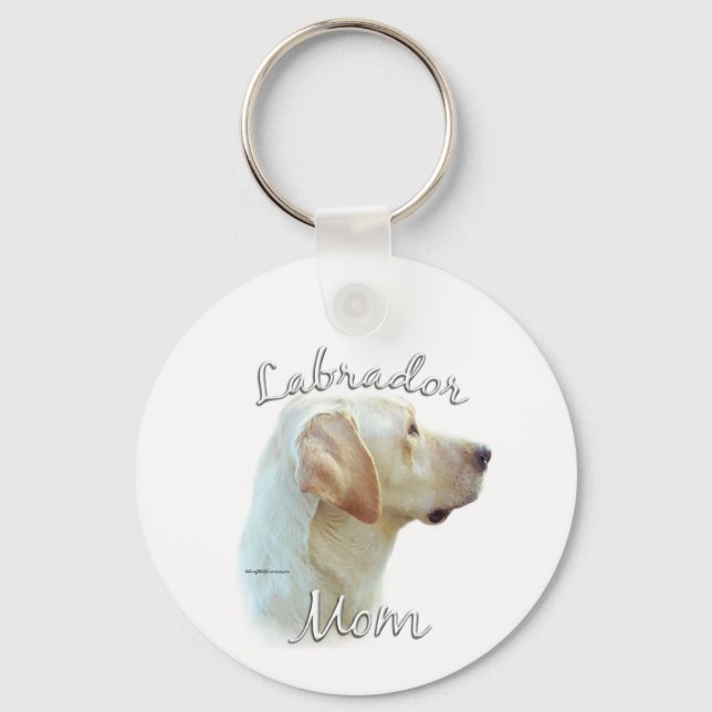Chaveiro Labrador Retriever (amarelo) Mãe 2 (Frente)