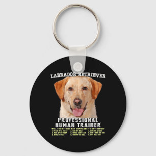 Chaveiro Labrador Retriever Lab Amarelo Profissional Humano
