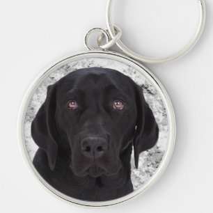 Chaveiro Labrador retriever preto