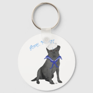 Chaveiro Labrador Retriever Preto Marinheiro
