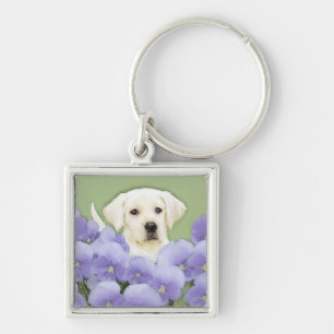 Chaveiro Labrador Retriever Puppy Pintura Original