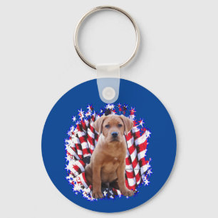 Chaveiro Labrador Retriever (vermelho) Patriot
