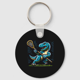 Chaveiro Lacrosse Dinossauro Esportes Elegantes Retro Diver