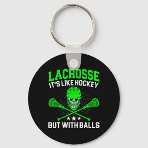 Chaveiro Lacrosse É como Hockey Mas com Ball Stick Spor