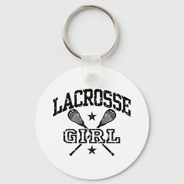 Chaveiro Lacrosse Girl (Frente)