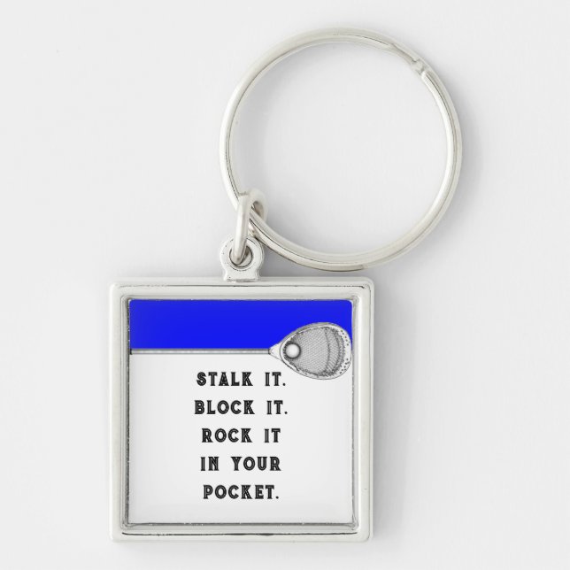 Chaveiro Lacrosse Goalie (Frente)