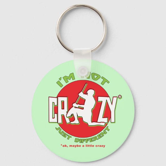 Chaveiro Lacrosse Goalie Design Keyring (Frente)