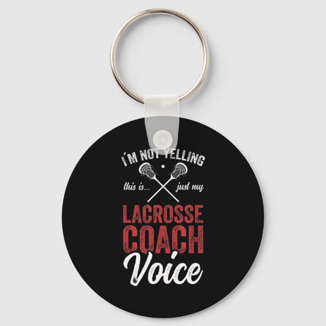 Chaveiro Lacrosse LAX American Flag  (Frente)
