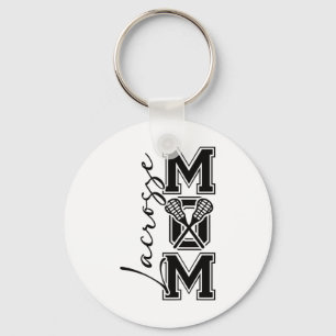 Chaveiro Lacrosse Mamãe Camisa Design Do Jogador De Lacross