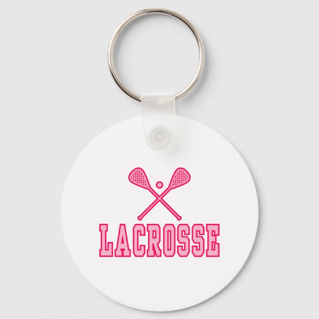 Chaveiro Lacrosse Pink (Frente)