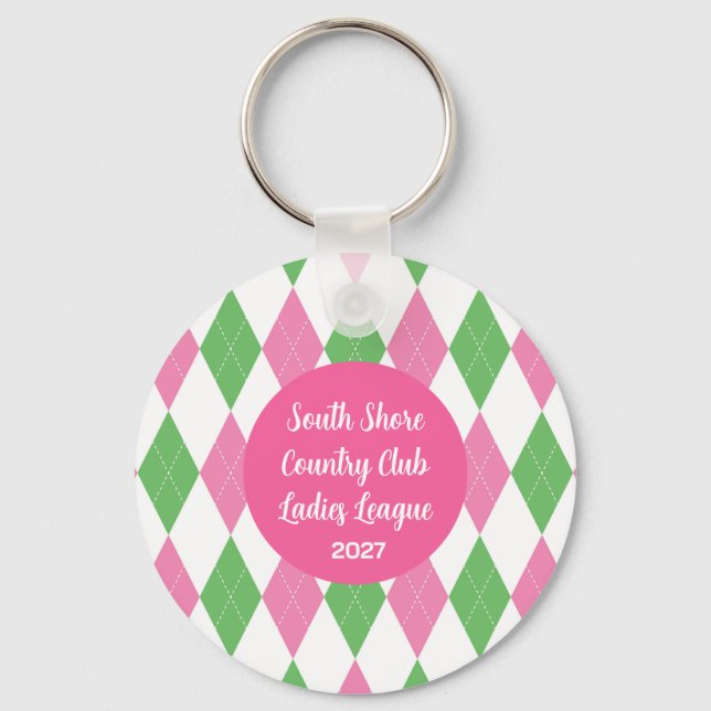 Chaveiro Ladies Golf League Keychain (Frente)