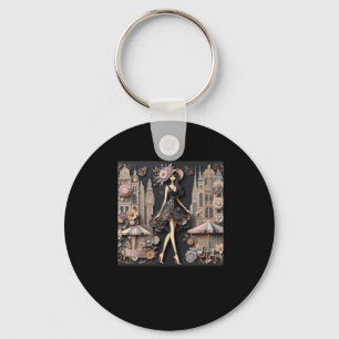 Chaveiro Lady Art nº 2 Sticker