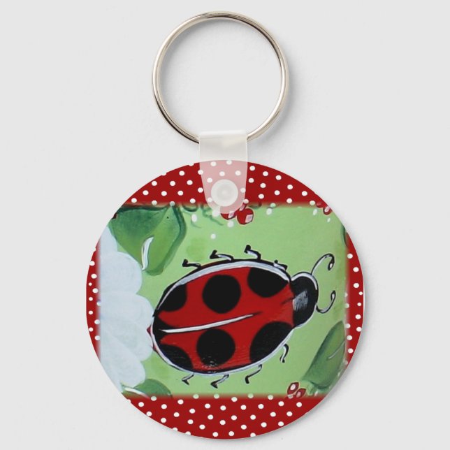 Chaveiro Lady Bug (Frente)