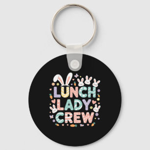Chaveiro Lady Crew Engraçada Almoçando Lady Café Feliz E