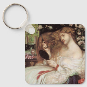 Chaveiro Lady Lilith, por Rossetti, Vintage Victorian Porta