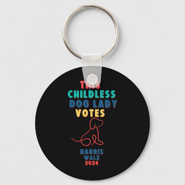 Chaveiro Lady Votes Kamala - Harris WAlzheime (Frente)