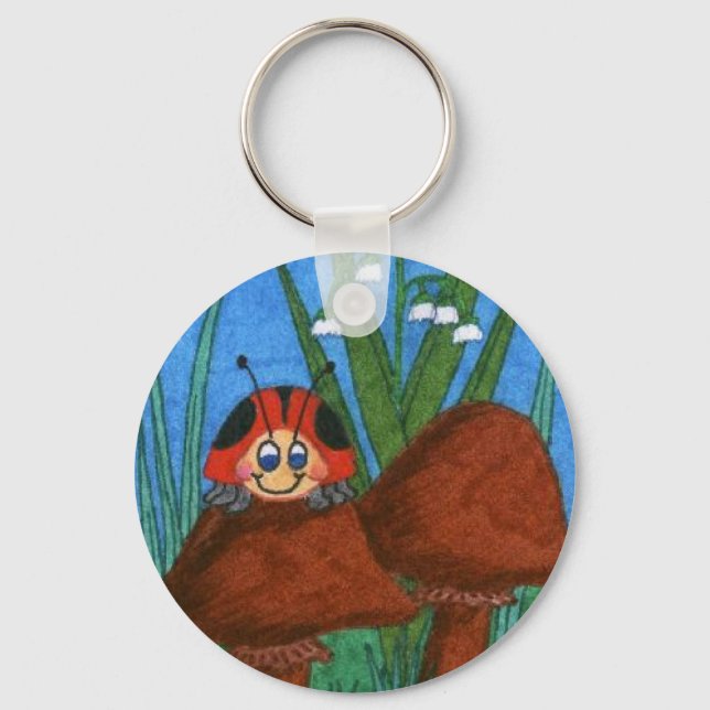 Chaveiro Ladybug (Frente)