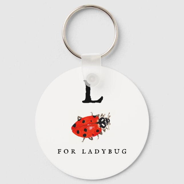 Chaveiro Ladybug (Frente)