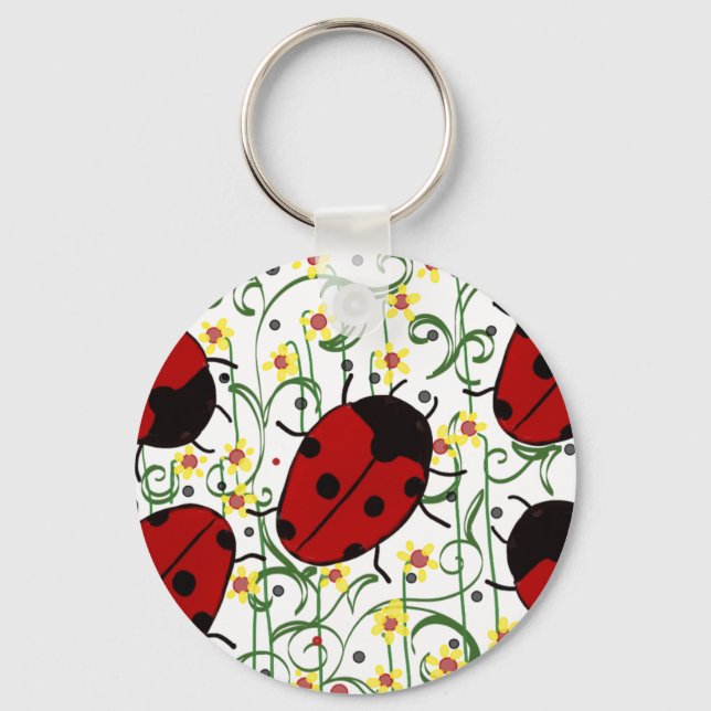 Chaveiro Ladybug Art (Frente)