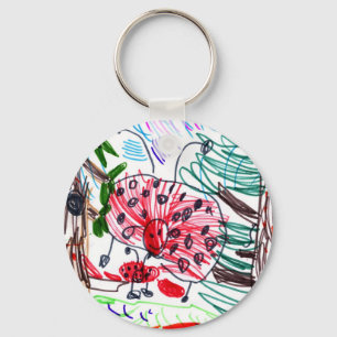 Chaveiro Ladybug Grande, Ladybug Pequeno, Ladybug Egg.