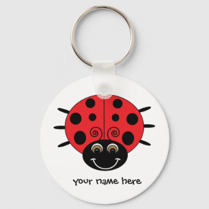 Chaveiro Ladybug personalizado
