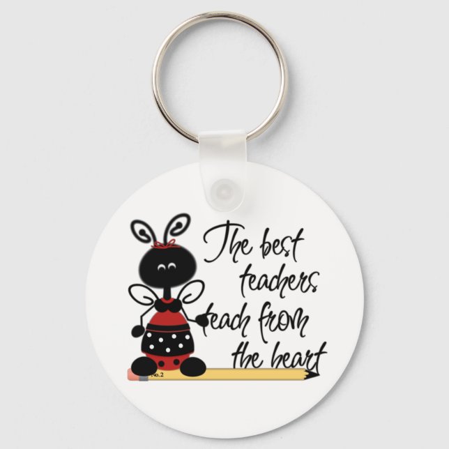 Chaveiro Ladybugs Teacher's Key Chain (Frente)