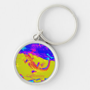 Chaveiro Lagarto Colorido Thunder_Cove