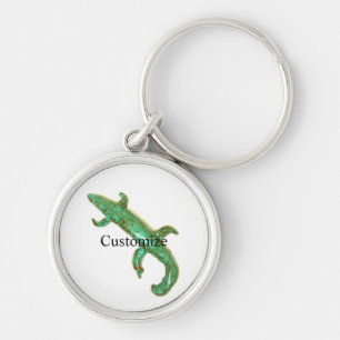 Chaveiro Lagarto Verde Thunder_Cove