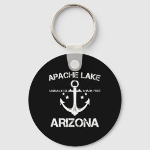 Chaveiro Lago Apache Arizona Piada Pesca Acampamento Presen