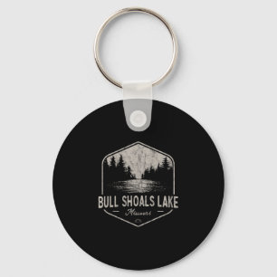 Chaveiro Lago Bull Shoals Missouri Ao Ar Livre Vintage 