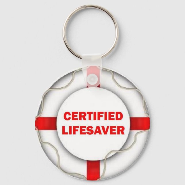 Chaveiro Lago Certified Lifesaver (Frente)