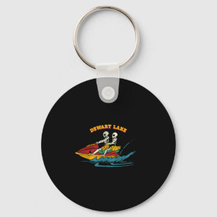 Chaveiro Lago Dewart Indiana Esqueleto Engraçado Jet Ski Re