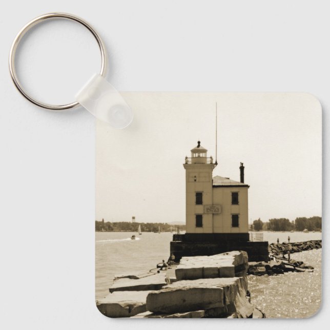 Chaveiro Lago Erie Lighthouse (Frente)