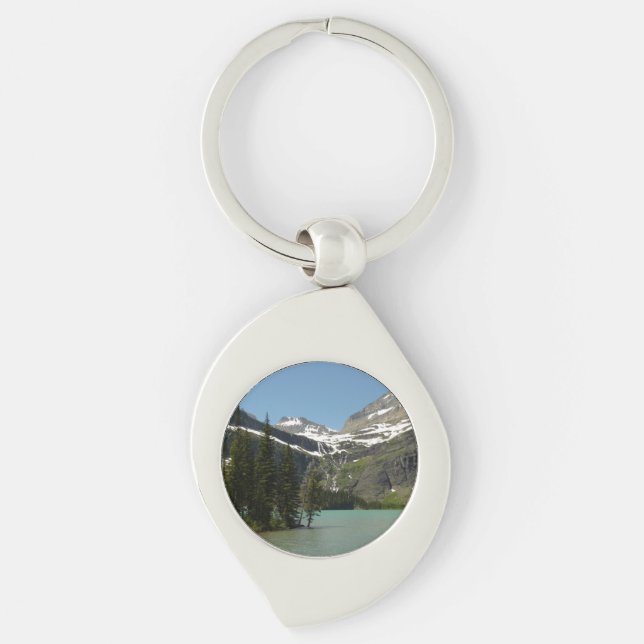 Chaveiro Lago Grinnell no Parque Nacional Glacier (Frente)