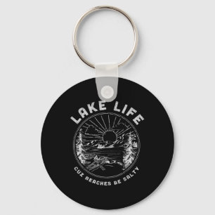 Chaveiro Lago Life Cuz Beaches Be Salt Retro Vintage Lake