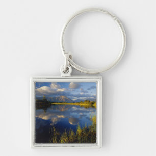 Chaveiro Lago Maskinonge no Parque Nacional dos Lagos de Wa