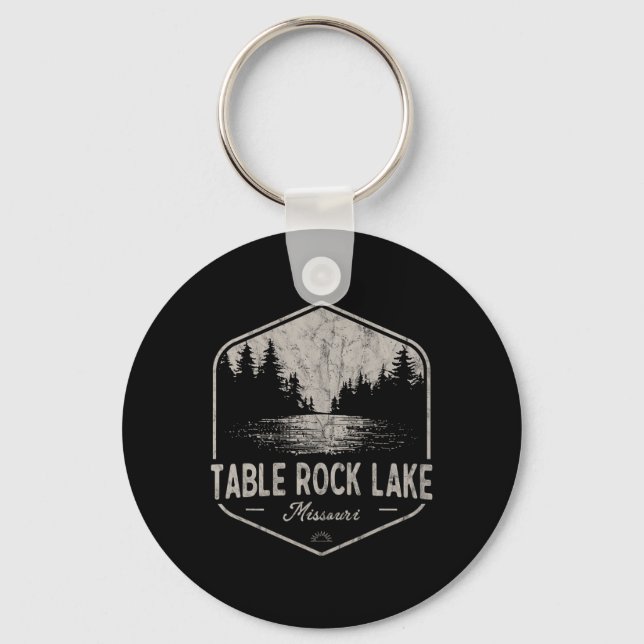 Chaveiro Lago Table Rock Missouri Exteriores Vintage  (Frente)