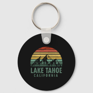 Chaveiro Lago Tahoe Califórnia Montanhas Vintage Caminhada