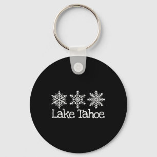 Chaveiro Lago Tahoe Mountain Ski Skier Skiing Rustic Snowfl