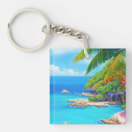 Chaveiro Lagoa tropical