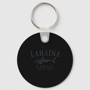 Chaveiro Lahaina havaí tubarão vintage ardósia arte pesca