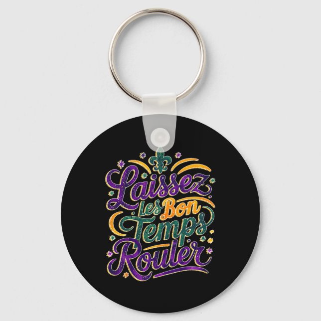 Chaveiro Laissez Les Bon Temps Rouler Funny Boho Coquette M (Frente)