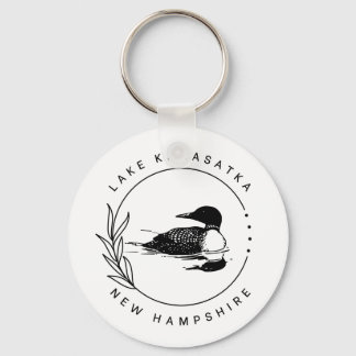 Chaveiro Lake Kanasatka Loon Key Ring