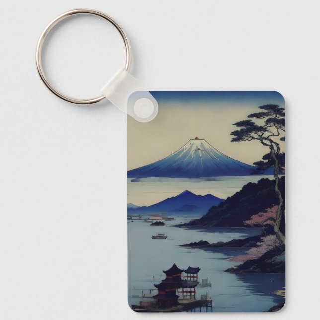 Chaveiro Lake, Pine and Mountain - Japan (Frente)