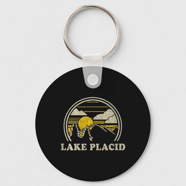 Chaveiro Lake Placid Nova York Ny (Frente)