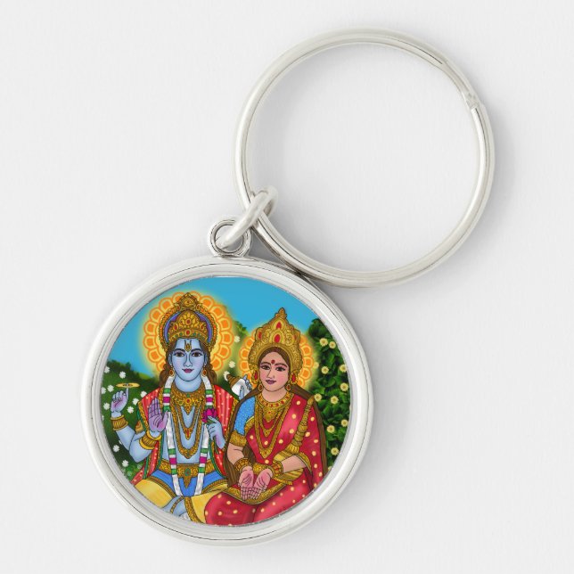 Chaveiro Lakshmi Narayan Sticker (Frente)