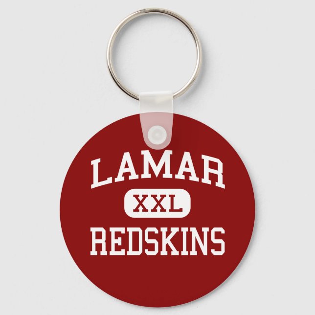 Chaveiro Lamar - Redskins - Segundo grau - Houston Texas (Frente)