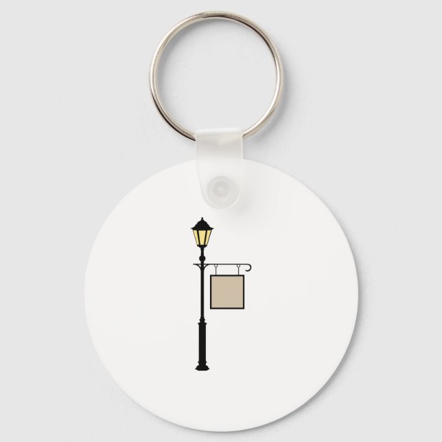 Chaveiro Lamp de Rua (Frente)
